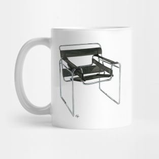 Wassily Model Chair  No. B3 - Watercolor painting Mug